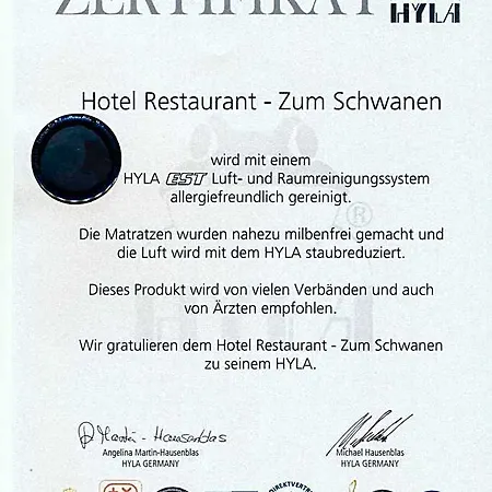 ホテル Hotel-restaurant Zum Schwanen