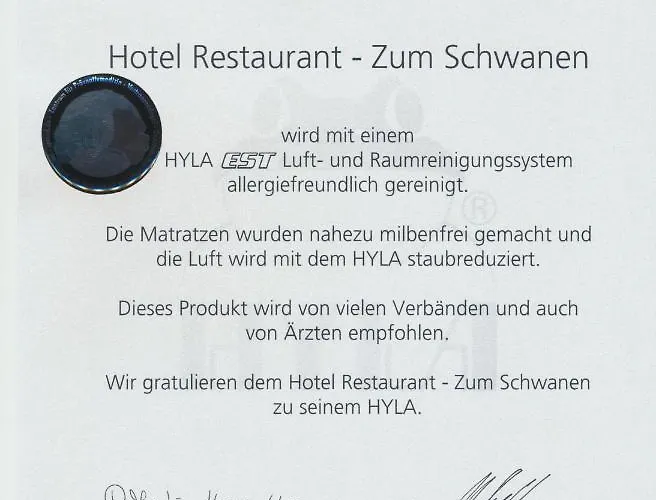 Hotel-restaurant Zum Schwanen 3* Wermelskirchen